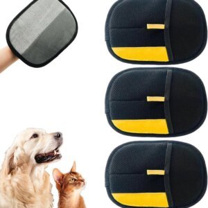 Silicone Pet Grooming Glove for Cats and Dogs