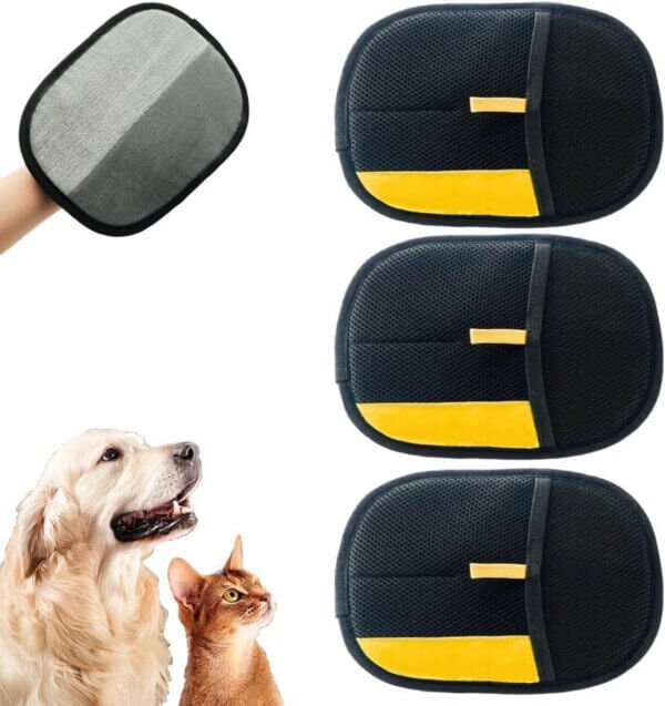 Silicone Pet Grooming Glove for Cats and Dogs